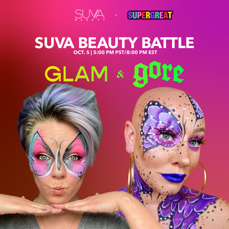 GLAM VS. GORE Beauty Battle: SUVA Beauty X Supergreat