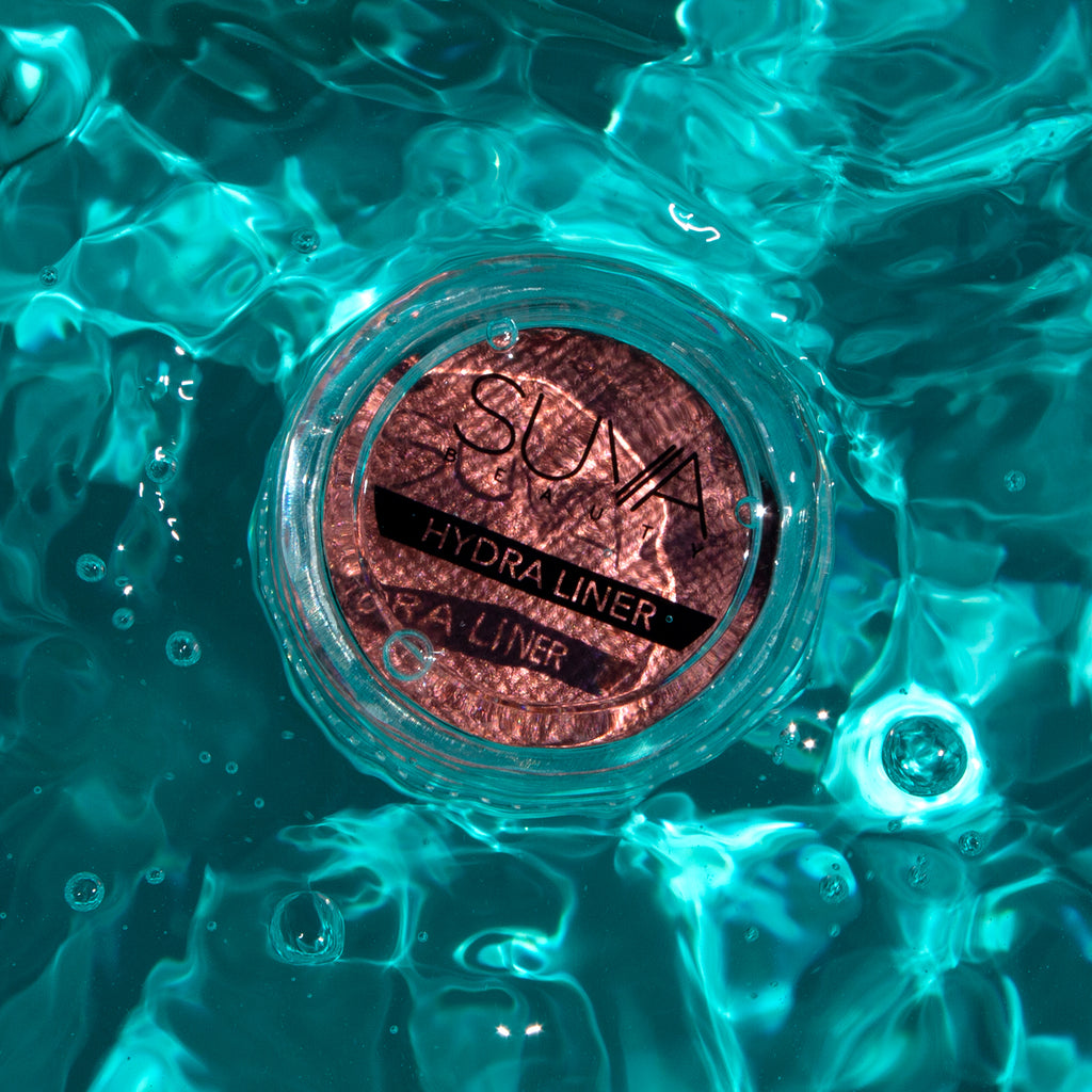 bakwas hydra liner from suva beauty shot in water