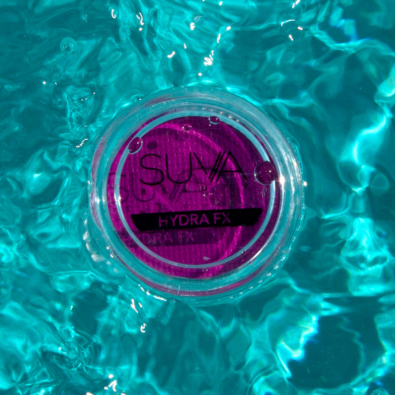 grape soda hydra fx from suva beauty shot in water