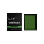 suva pro alcohol palette refill pans in adjuster green