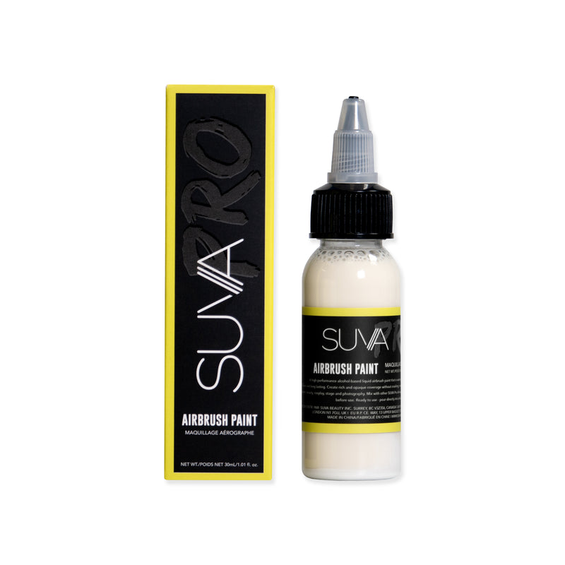 suva pro airbrush paint for special effects in the color white