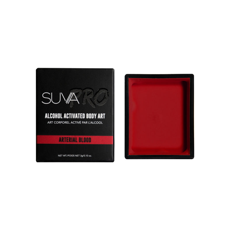 suva pro alcohol palette refill pans in arterial blood
