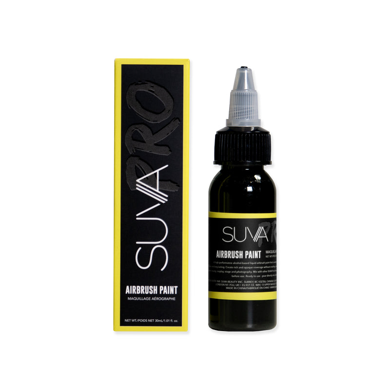 suva pro airbrush paint for special effects in the color matte black