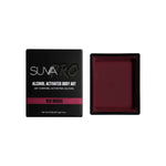 suva pro alcohol palette refill pans in red bruise