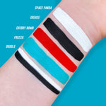 hydra liner/fx matte colors on arm swatch