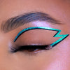 hydra space nebula graphic eyeliner application