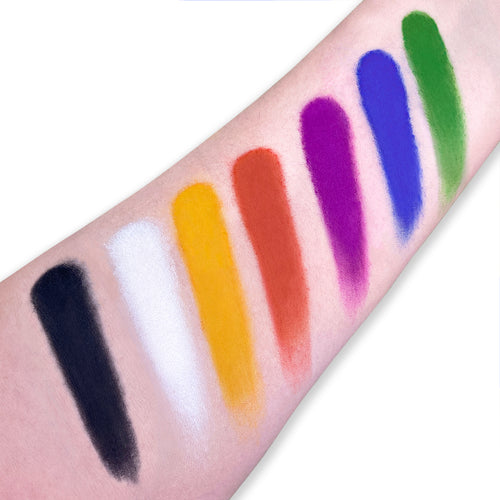 magic and ecstasy matte swatches on arm